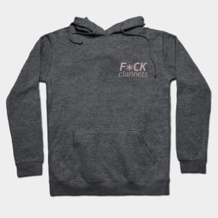 F*ck Clarinets logo Hoodie